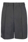 Valentino Logo Patch Bermuda Shorts