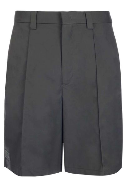 Valentino Logo Patch Bermuda Shorts