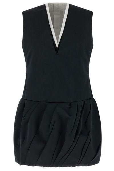 Jil Sander Technical Duchesse Mini Dress