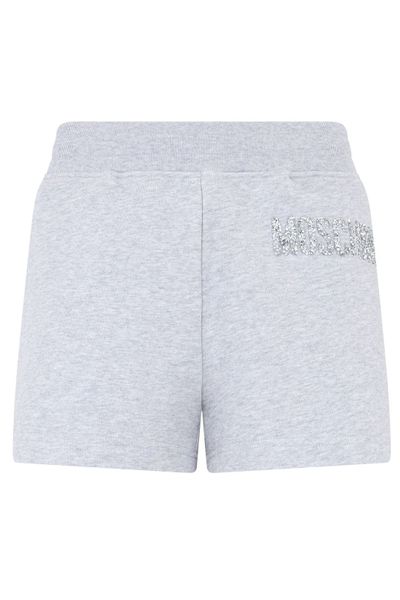 Moschino Logo Embellished Shorts