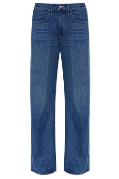 Mother The Mid Rise Lasso Wide-Leg Jeans