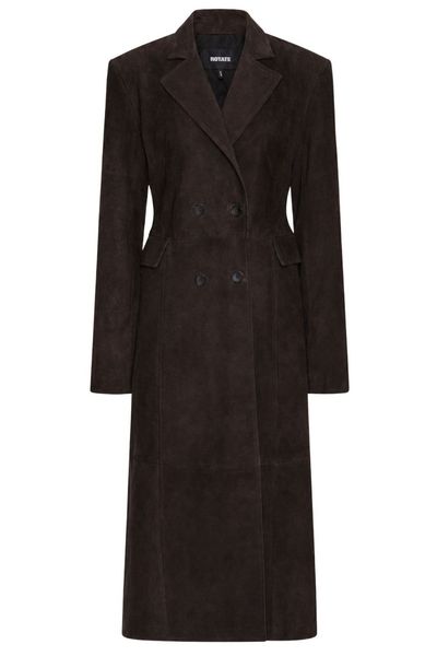 ROTATE Double-Breasted Long Coat