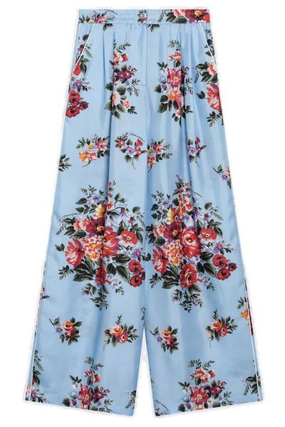 Dolce & Gabbana Floral Printed Pants