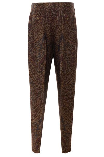 Etro Paisley Tailored Pants
