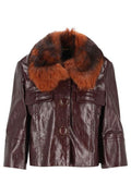 Chloé Cropped Leather Jacket