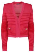 Balmain Edge To Edge Knit Cardigan