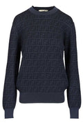 Fendi FF Jacquard Crewneck Jumper