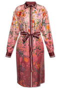 Gucci Printed Twill Shirt Dress