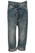 R13 Crossover Straight Leg Jeans