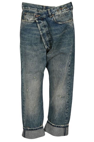 R13 Crossover Straight Leg Jeans