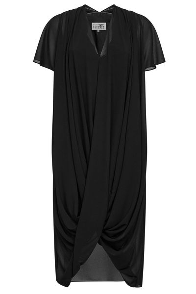 MM6 Maison Margiela Draped Short-Sleeve Dress