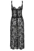 Dolce & Gabbana Lace Bustier Midi Dress