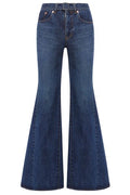 Sacai Low-Rise Flared Jeans