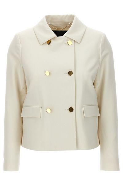 Kiton Double-Breasted Cropped Jacket