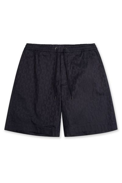 Moncler All-Over Pattern Drawstring Shorts