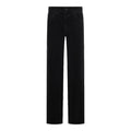 Anine Bing Logo-Patch Wide-Leg Denim Jeans