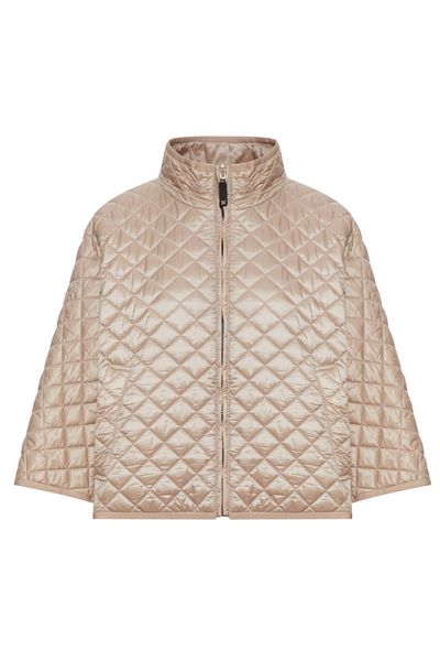 Max Mara The Cube Delfina Zip-Up High Neck Coat