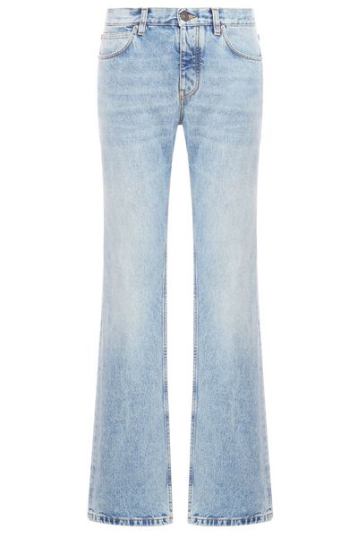 Balenciaga Destroyed Straight-Leg Jeans