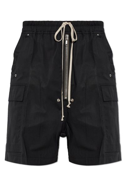 Rick Owens Drawstring Cargo Shorts