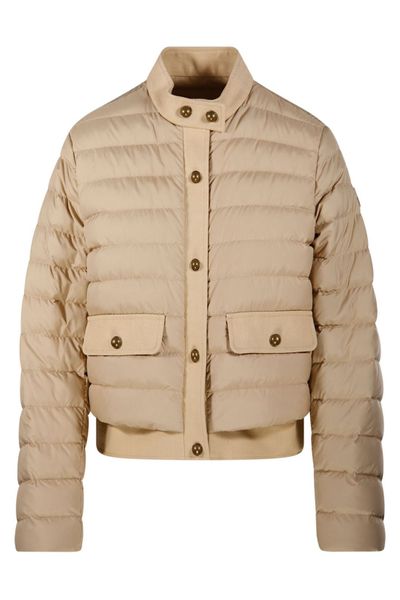 Moncler Juju Button-Up Short Padded Jacket