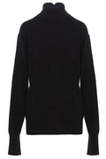Jil Sander High-Neck Plain Knit Sweater