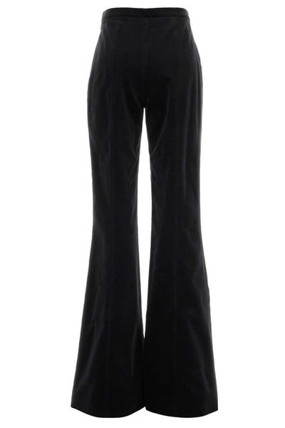 Costarellos High-Rise Flared Pants