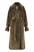 DARKPARK Madison Belted Faux Fur Coat