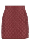 Moncler High Waisted Quilted Mini Skirt