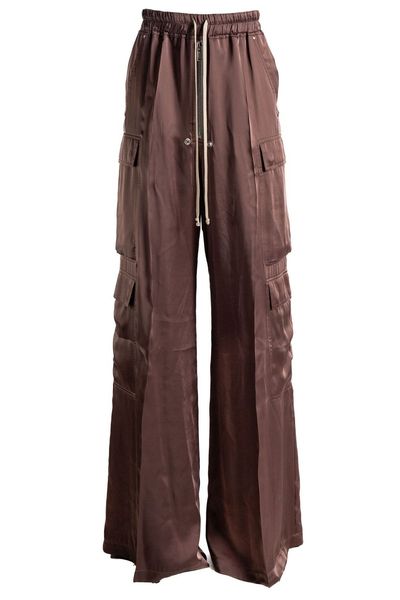 Rick Owens Wide-Leg Cargo Pants