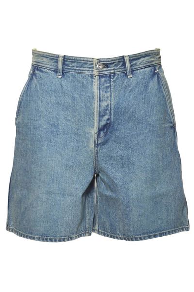 Jil Sander Jil Sander+ Logo-Patch Straight-Leg Denim Shorts