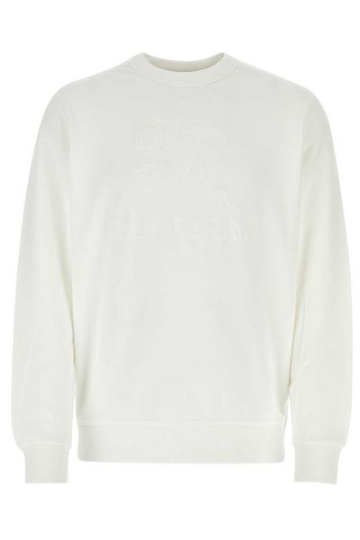 Burberry Logo Embroidered Crewneck Sweatshirt