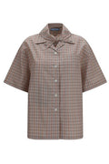 Prada Short Sleeved Checked Shirt