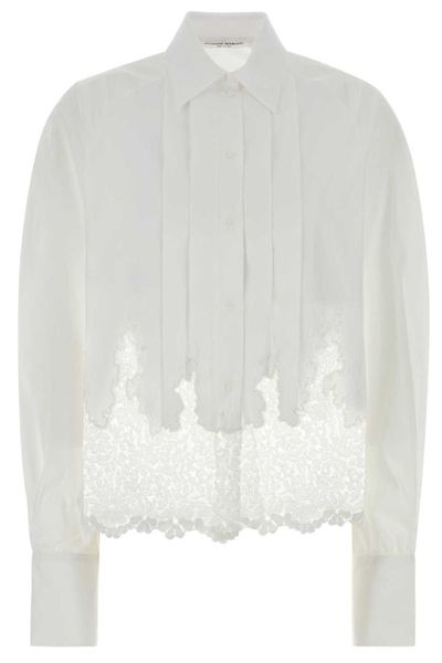 Ermanno Scervino Long Sleeved Lace Shirt
