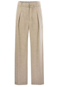 Brunello Cucinelli Pleated Regular Fit Trousers