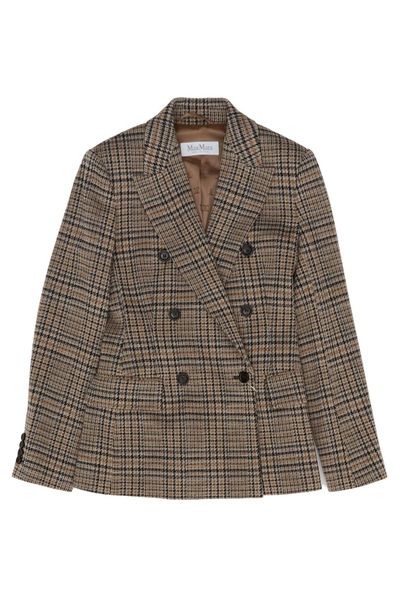 Max Mara Mxmateneo Checked Jacket