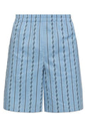 Versace Geometric Greek-Pattern Shorts