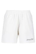 Sporty & Rich Logo Elastic-Waist Shorts