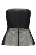 Rick Owens Strapless Bustier Top