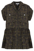 Ganni Floral Print Mini Dress