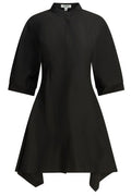 Alaïa Asymmetric Poplin Shirt Dress