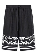 Dolce & Gabbana Bandanna Printed Bermuda Shorts