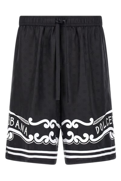 Dolce & Gabbana Bandanna Printed Bermuda Shorts