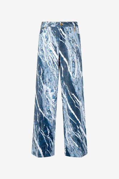 Roberto Cavalli Rubane Wide-Leg Jeans