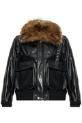 Sacai Faux Fur Jacket