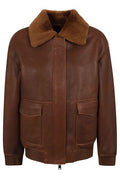 Arma Riley Shearling Collar Jacket