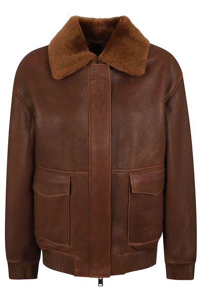 Arma Riley Shearling Collar Jacket