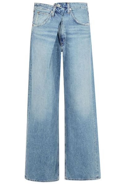 AGOLDE Vana Fold Low-Slung Fit Jeans