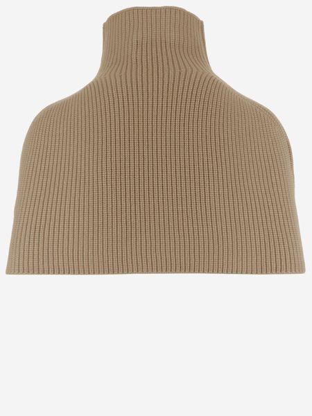 SA SU PHI Ribbed Turtleneck Cape