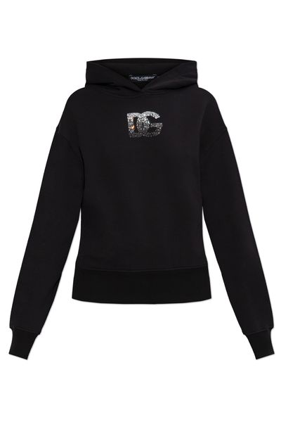 Dolce & Gabbana Logo Embellished Hoodie
