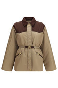 Versace Long-Sleeved Belted Jacket
